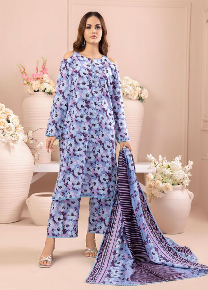 Salina By Regalia Textiles Printed Khaddar Suits Unstitched 3 Piece RGT23-S4 SSPK4-7 - Winter Collection