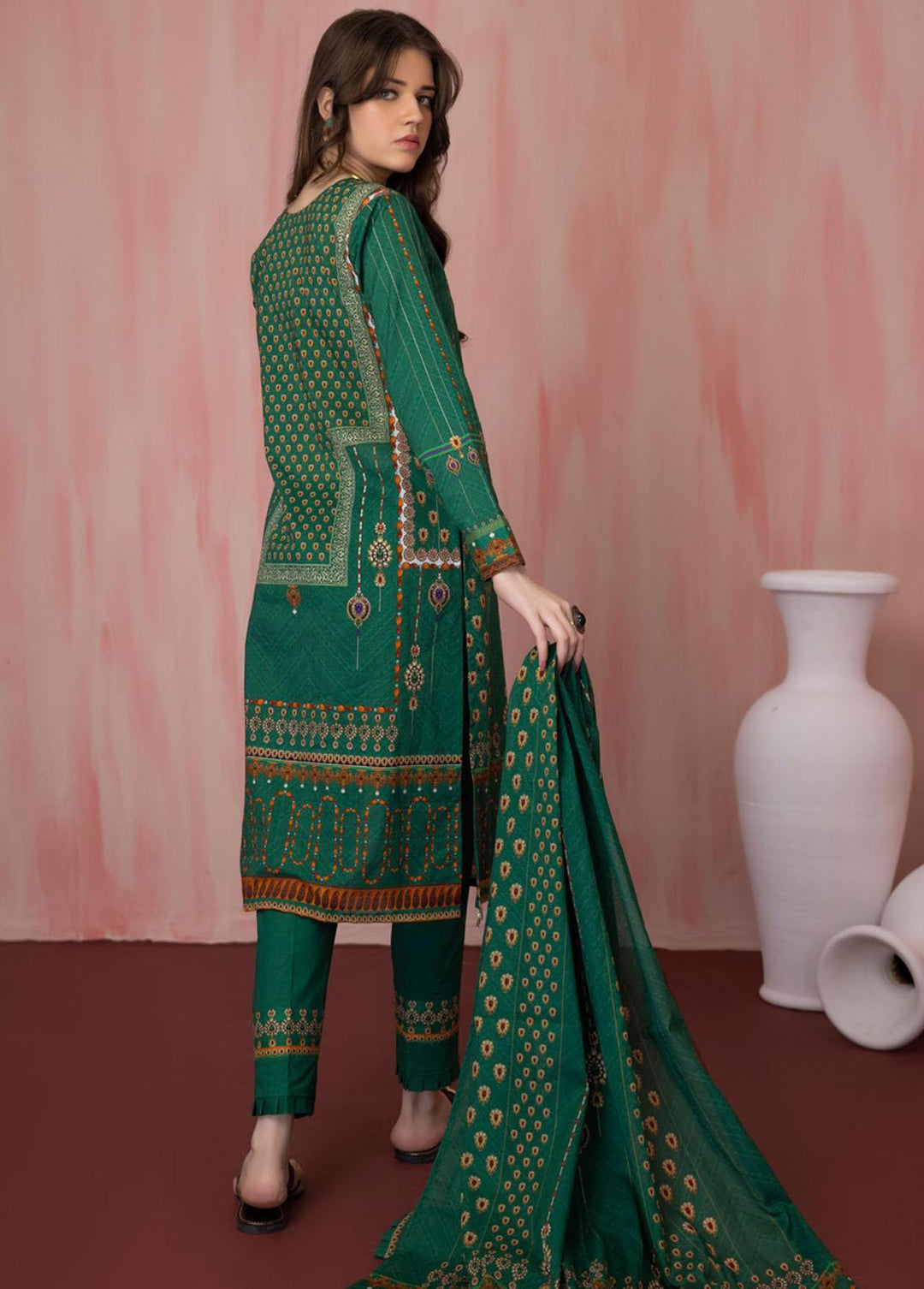 Salina By Regalia Textiles Printed Lawn Suits Unstitched 3 Piece RGT23-S5 01 - Summer Collection