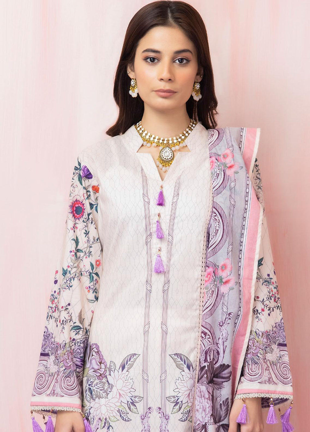 Salina By Regalia Textiles Printed Lawn Suits Unstitched 3 Piece RGT23-S5 10 - Summer Collection