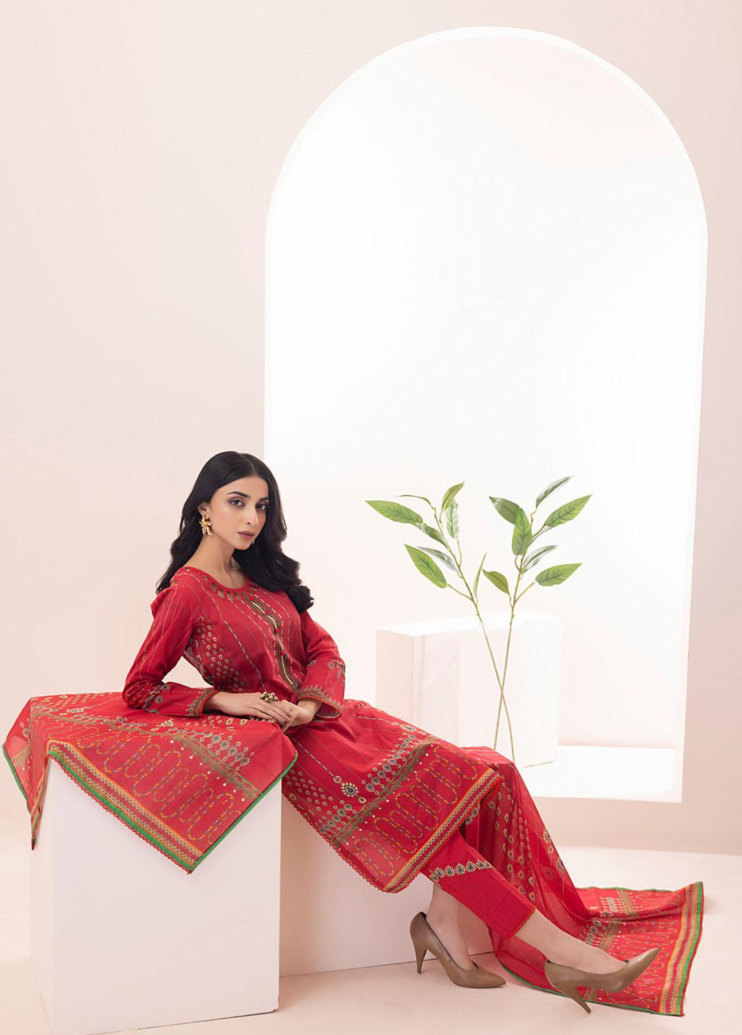 Salina By Regalia Textiles Printed Lawn Suits Unstitched 3 Piece RGT23-S5 14 - Summer Collection