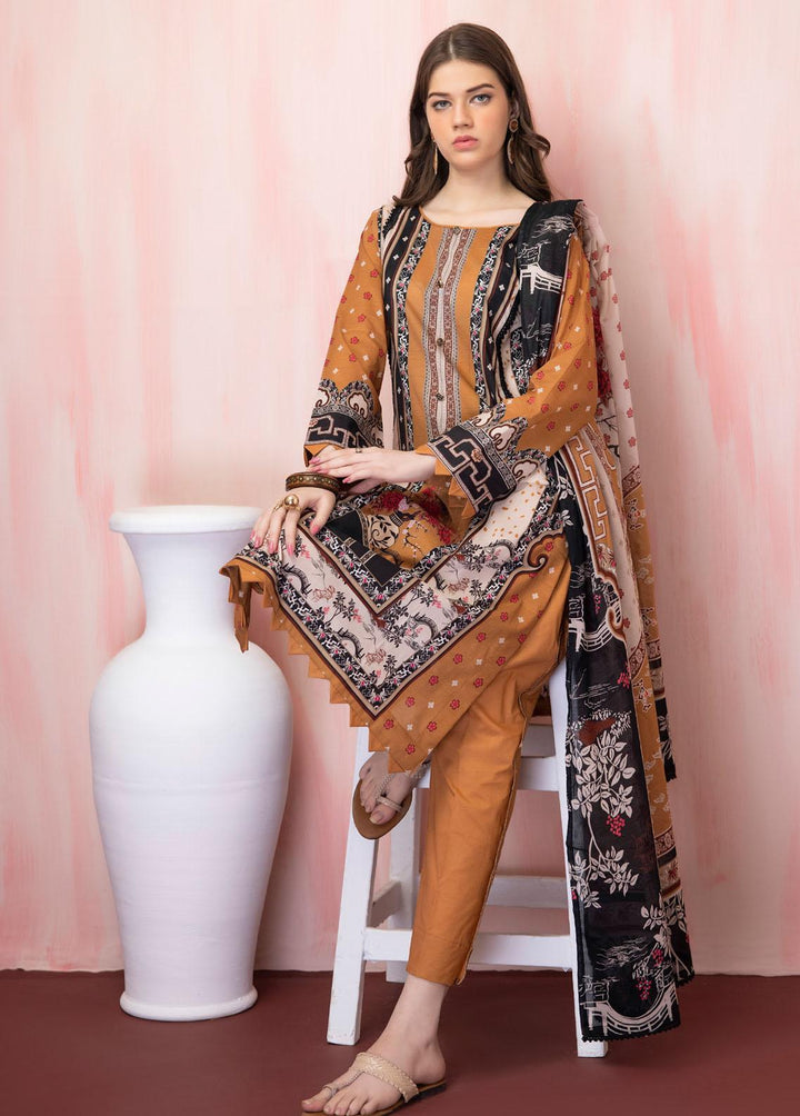Salina By Regalia Textiles Printed Lawn Suits Unstitched 3 Piece RGT23-S5 08 - Summer Collection