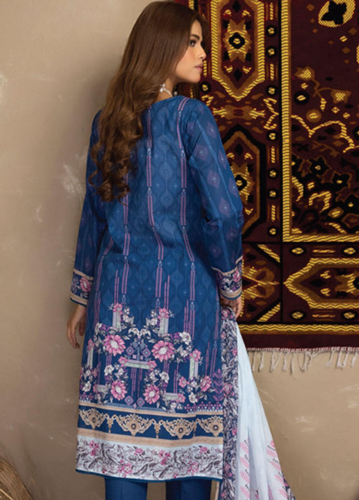 Salina By Regalia Textiles Printed Lawn Suits Unstitched 3 Piece RGT23SP D-07 - Summer Collection