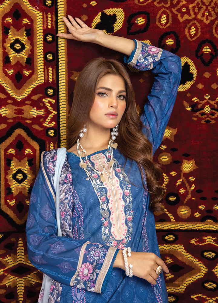 Salina By Regalia Textiles Printed Lawn Suits Unstitched 3 Piece RGT23SP D-07 - Summer Collection