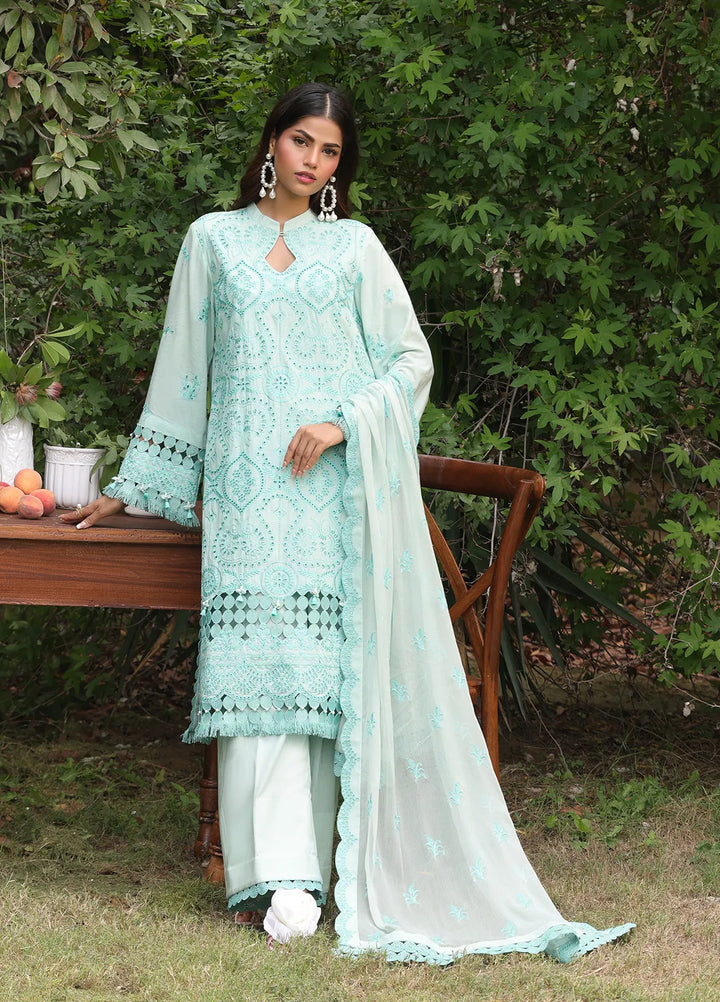 Salitex Embroidered Cambric Suits Unstitched 3 Piece UNS24CK022UT - Summer Collection