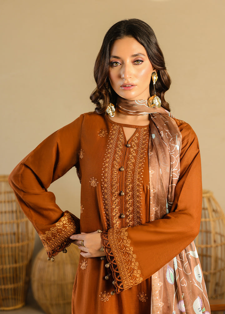 Salitex Embroidered Lawn Suits Unstitched 3 Piece SUNS7ALM071UT - Summer Collection