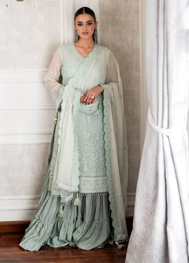 Salitex Embroidered Lawn Suits Unstitched 3 Piece SUNS7CH049UT - Summer Collection