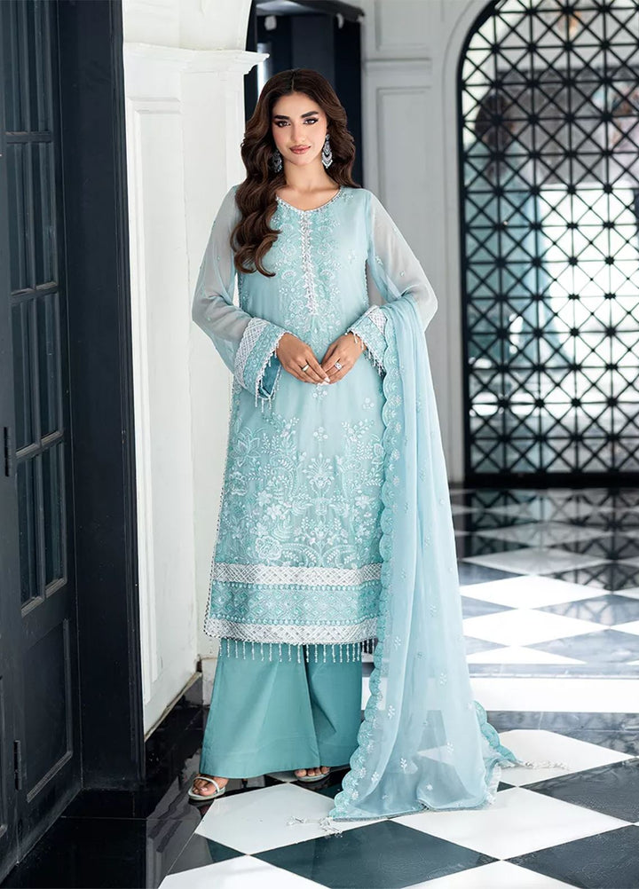 Salitex Embroidered Lawn Suits Unstitched 3 Piece SUNS7CH052UT - Summer Collection