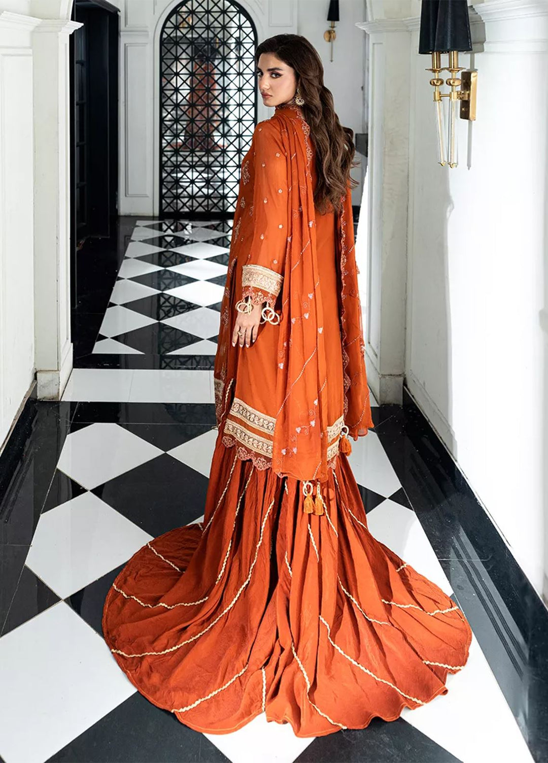 Salitex Embroidered Lawn Suits Unstitched 3 Piece SUNS7CH065UT - Summer Collection