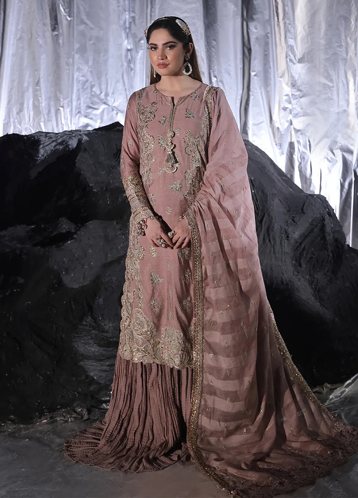 Salitex Embroidered Yarn Dyed Suits Unstitched 3 Piece WUS3LS24RO005UT - Festive Collection
