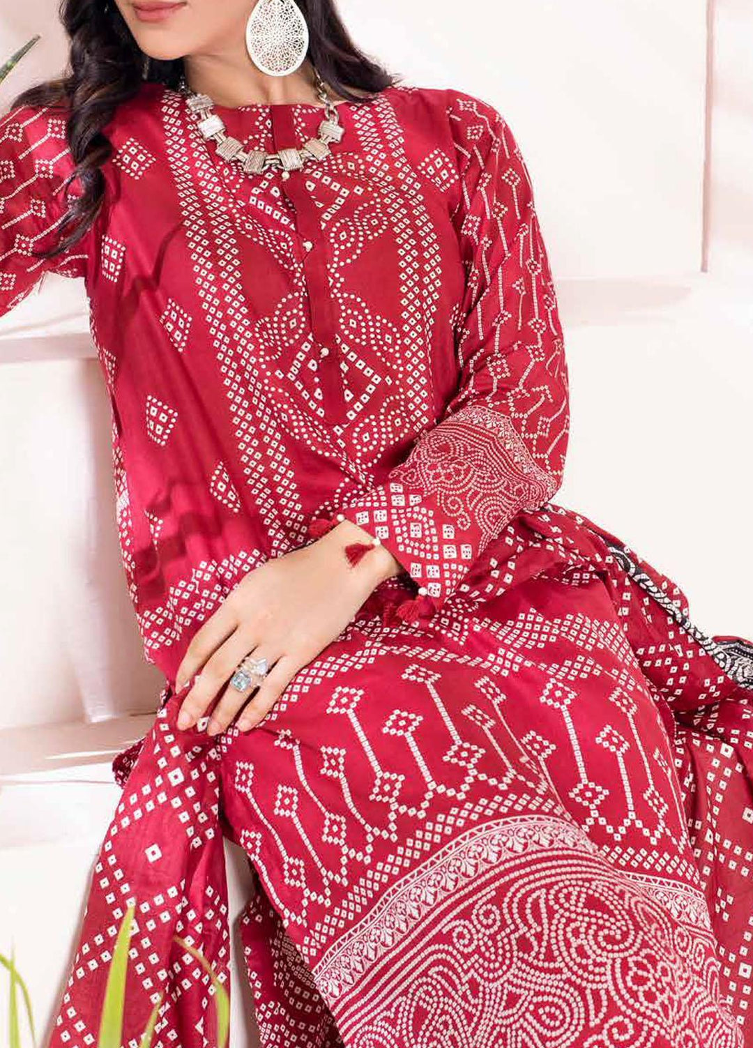 Inaya By Salitex Printed Lawn Suits Unstitched 3 Piece ST22I IP-00097A - Summer Collection