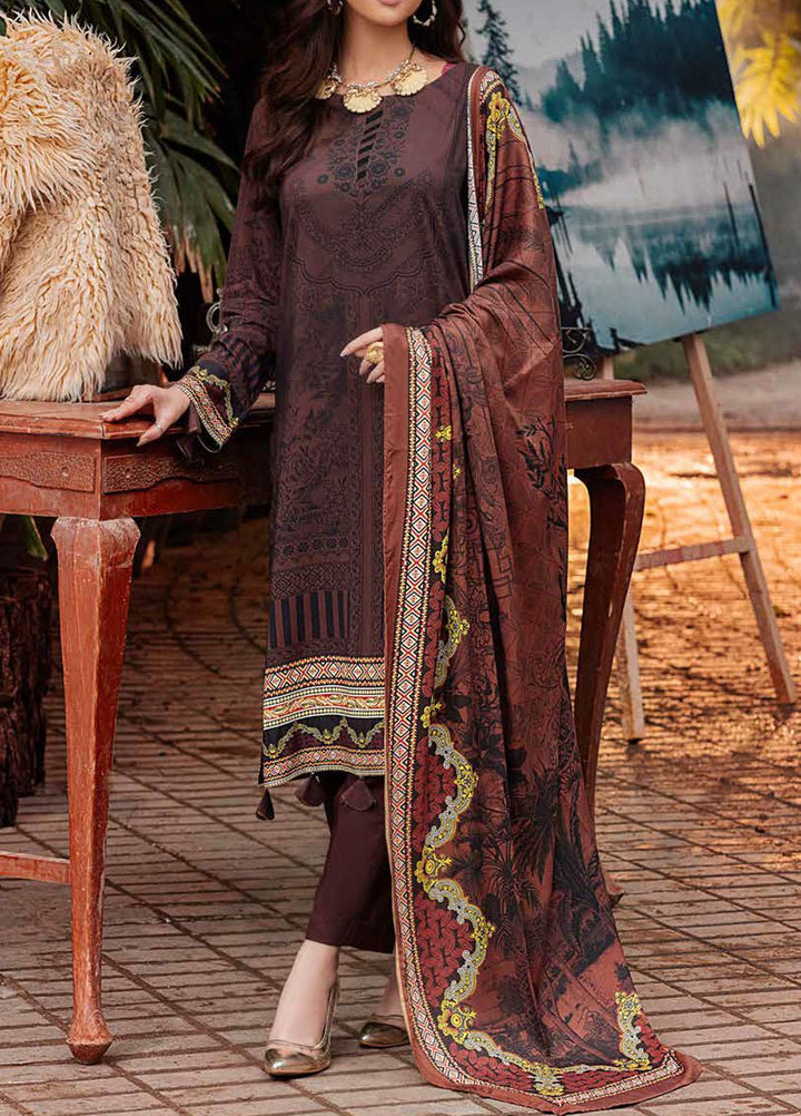 Salitex Printed Linen Suits Unstitched 3 Piece SL21PL WK-00845 - Winter Collection