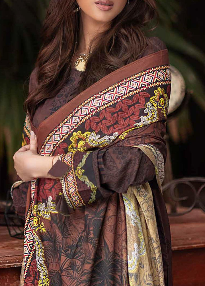 Salitex Printed Linen Suits Unstitched 3 Piece SL21PL WK-00845 - Winter Collection