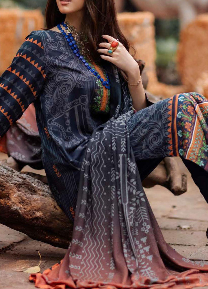 Salitex Printed Linen Suits Unstitched 3 Piece SL21PL WK-00847 - Winter Collection