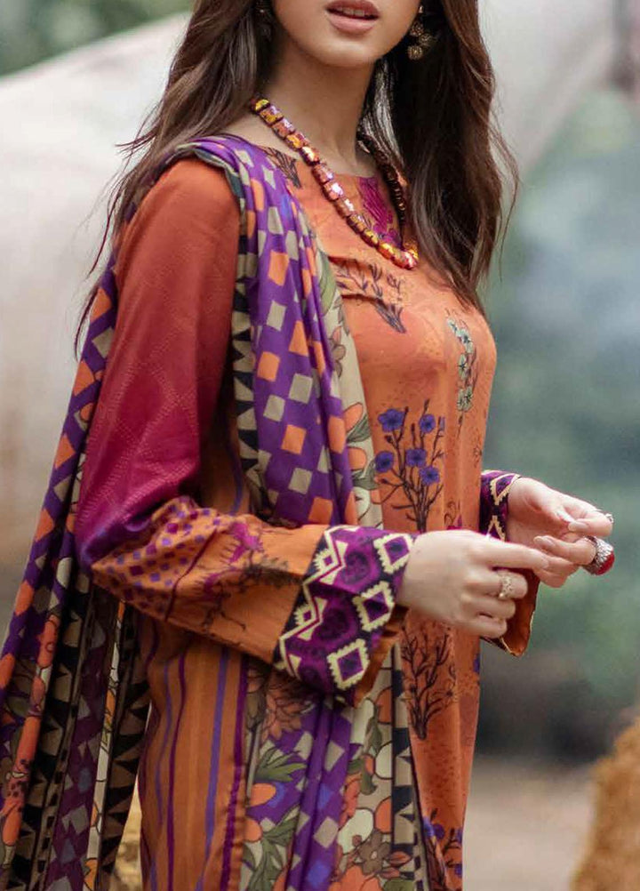 Salitex Printed Linen Suits Unstitched 3 Piece SL21PL WK-00849 - Winter Collection