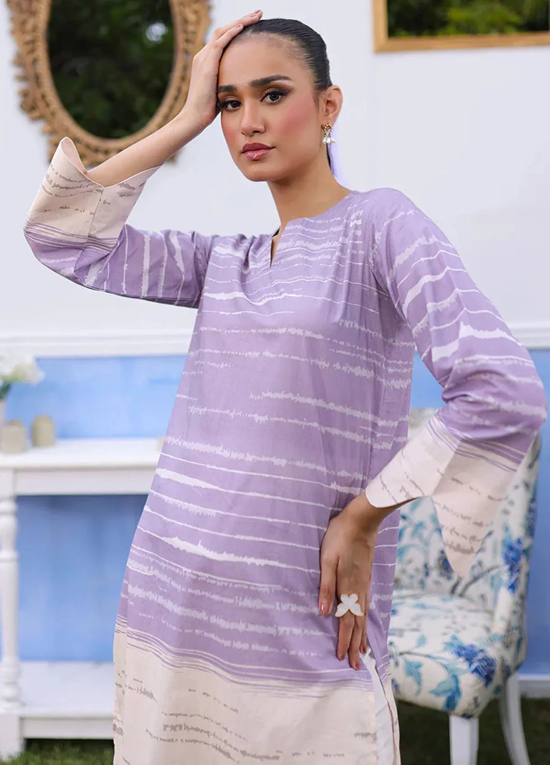 Salitex Pret Printed Cambric Kurti WRTKBA24AL100