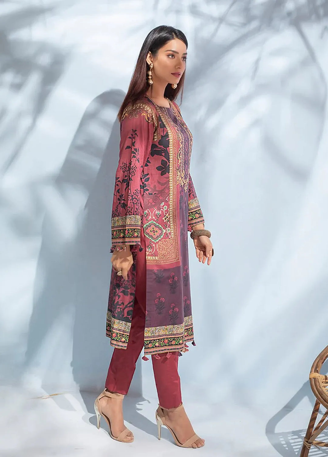 Salitex Printed Lawn Suits Unstitched 3 Piece IP-00062UT - Festive Collection