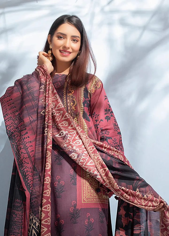 Salitex Printed Lawn Suits Unstitched 3 Piece IP-00062UT - Festive Collection