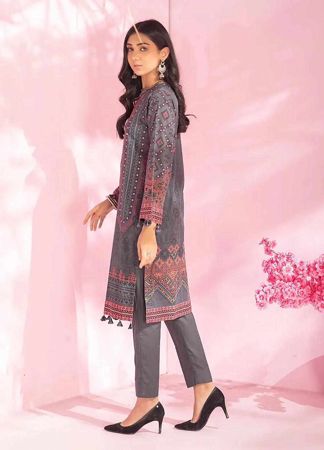 Salitex Printed Lawn Suits Unstitched 3 Piece IP-00068UT - Festive Collection
