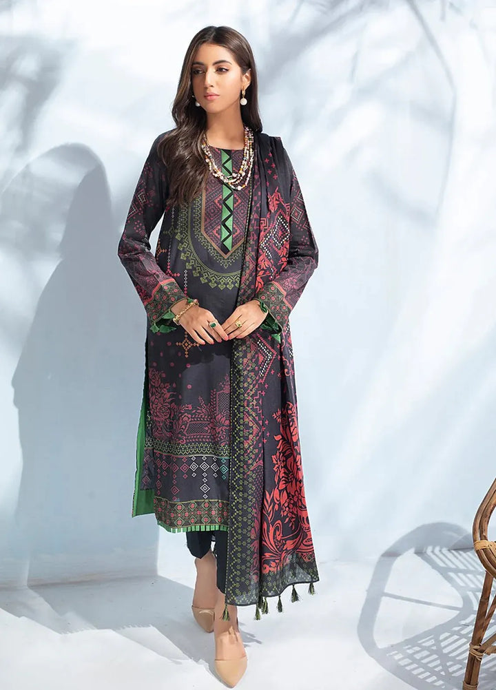 Salitex Printed Lawn Suits Unstitched 3 Piece IP-00069UT - Festive Collection