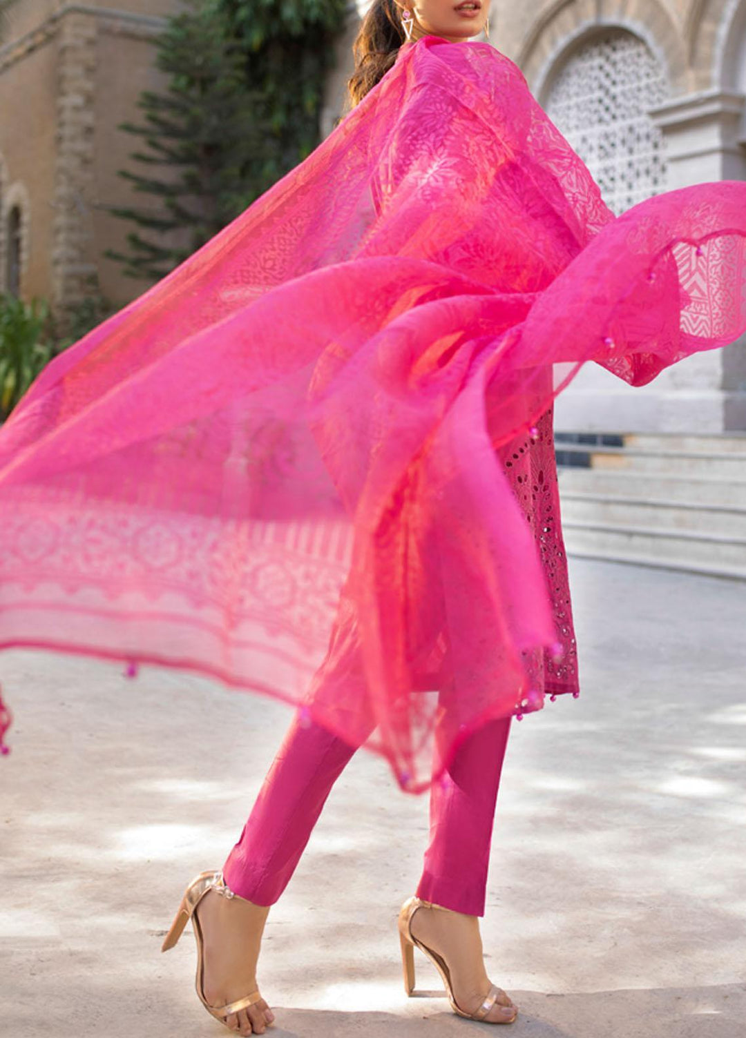 Salitex Embroidered Jacquard Suits Unstitched 3 Piece ST21SJ 00736 - Summer Collection