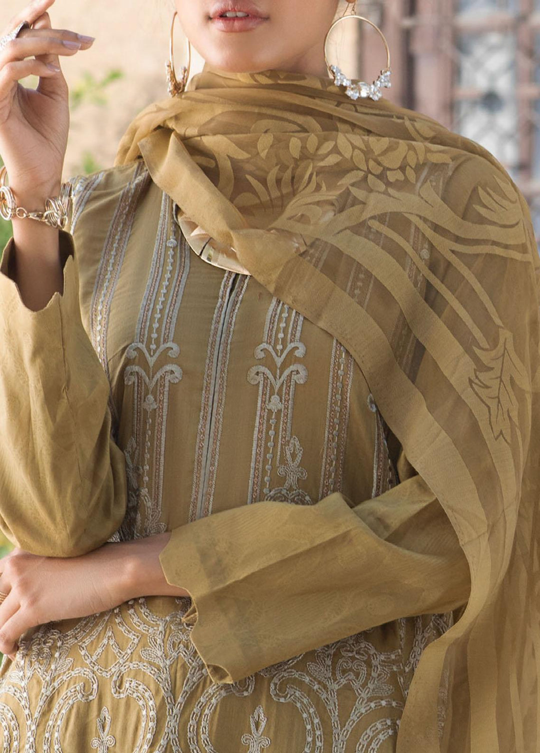 Salitex Embroidered Jacquard Suits Unstitched 3 Piece ST21SJ 00741 - Summer Collection