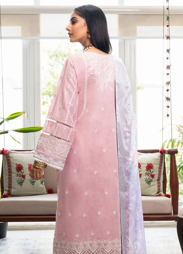Samah By Aik Atelier Embroidered Lawn Suit Unstitched 3 Piece AIK24S Look-06 - Summer Collection