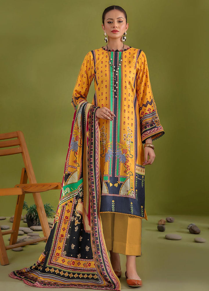 Sanam Saeed By Puri Fabrics Printed Woolen Suits Unstitched 3 Piece PFS22W 08 - Winter Collection