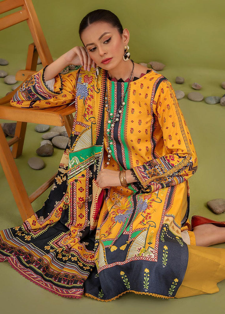 Sanam Saeed By Puri Fabrics Printed Woolen Suits Unstitched 3 Piece PFS22W 08 - Winter Collection