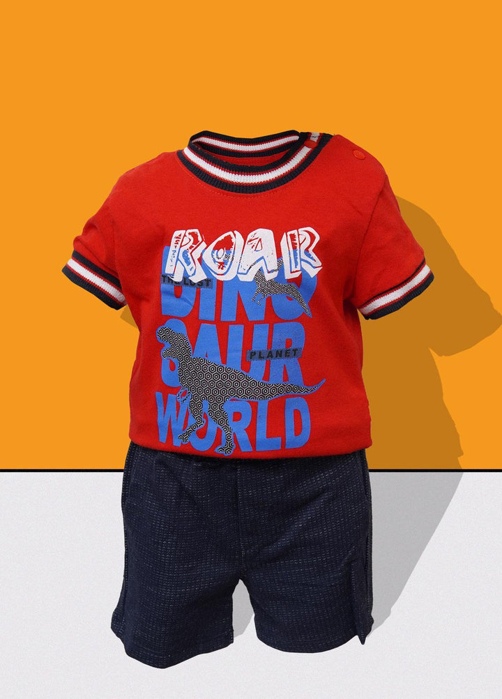 Sanaulla Exclusive Range   Suits for Boys -  1111227757 Red