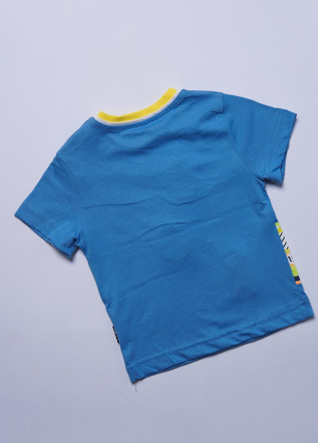 Sanaulla Exclusive Range Cotton Casual T-Shirts for Boys -  2018 Sky Blue