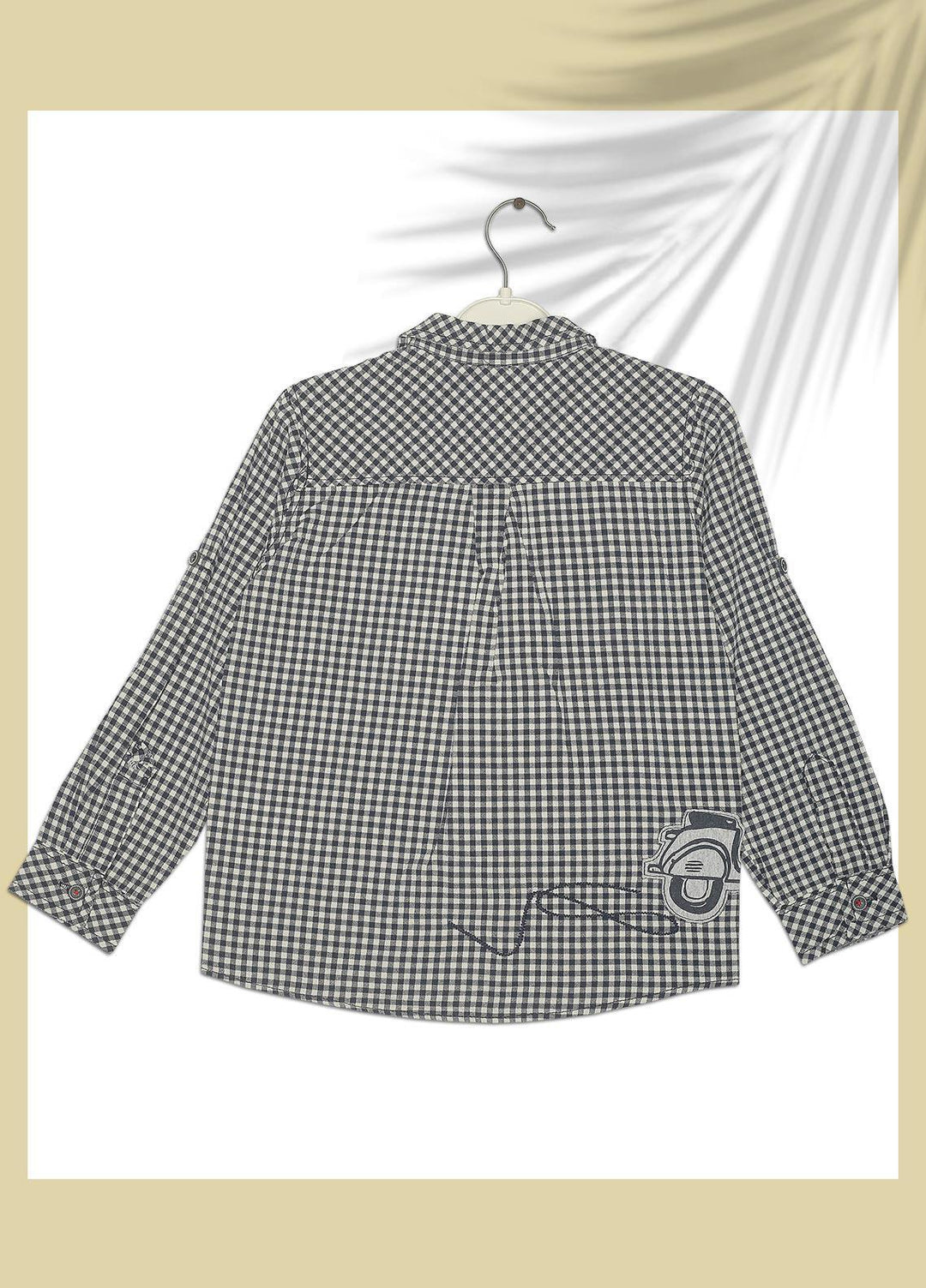 Sanaulla Exclusive Range  Fancy Boys Shirts -  SU22BS 119829 Grey