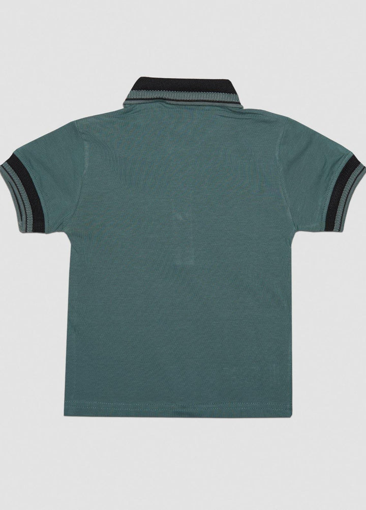 Sanaulla Exclusive Range  Casual T-Shirts for Boys -  1111225147 Green