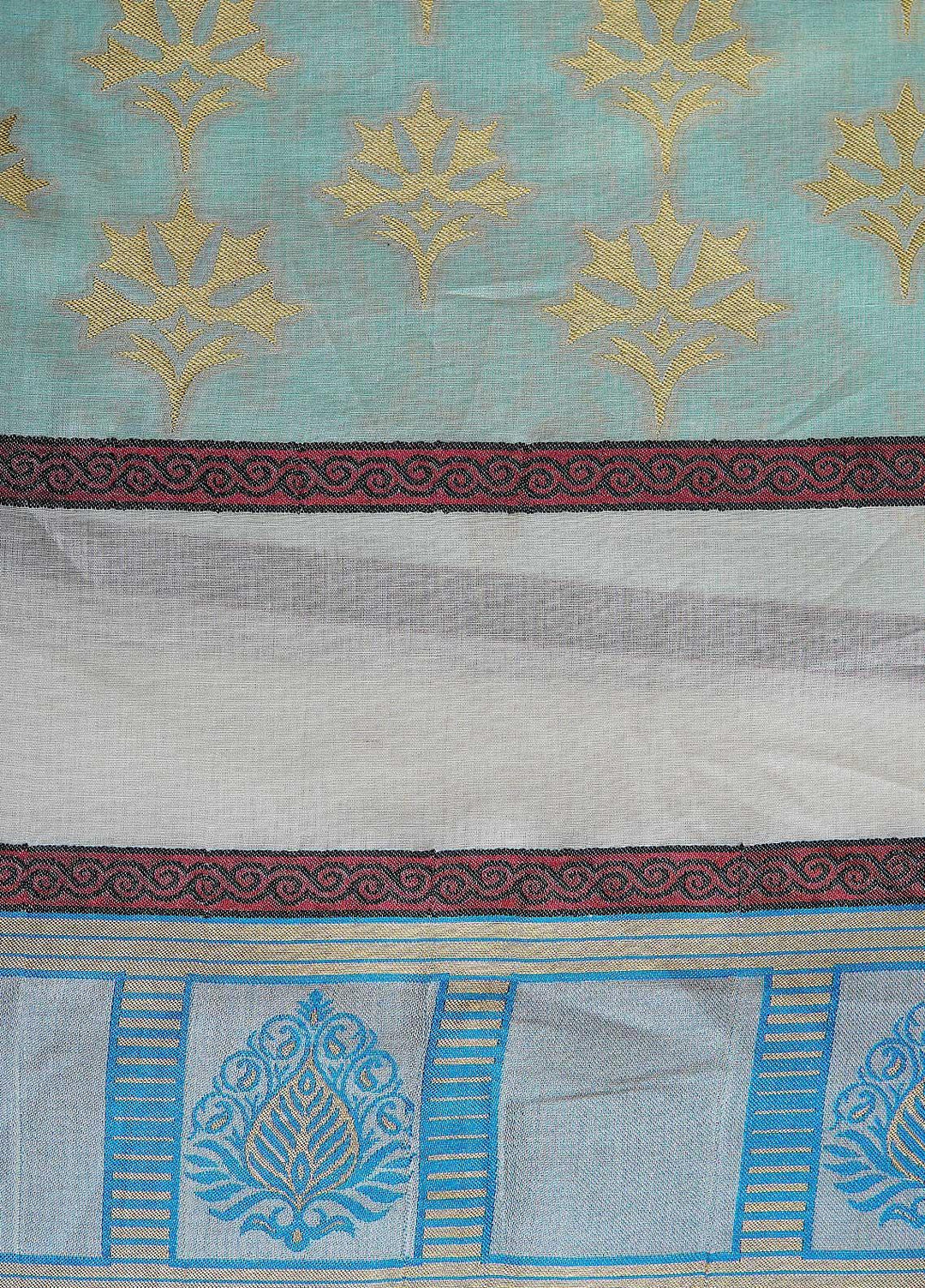 Sanaulla Exclusive Range  Cotton Embroidered Chaddar D-11 Multi3 - Cotton Multani Chaddars