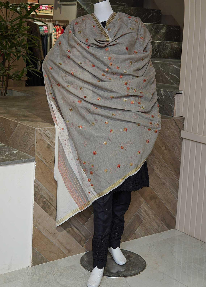 Sanaulla Exclusive Range  Cotton Embroidered Chaddar D-07 Multi11 - Cotton Multani Chaddars