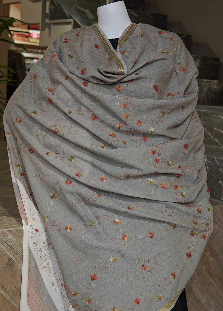 Sanaulla Exclusive Range  Cotton Embroidered Chaddar D-07 Multi11 - Cotton Multani Chaddars