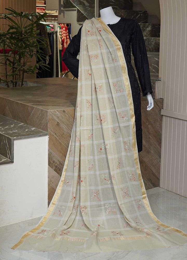 Sanaulla Exclusive Range  Cotton Embroidered Chaddar D-02 Multi5 - Cotton Multani Chaddars