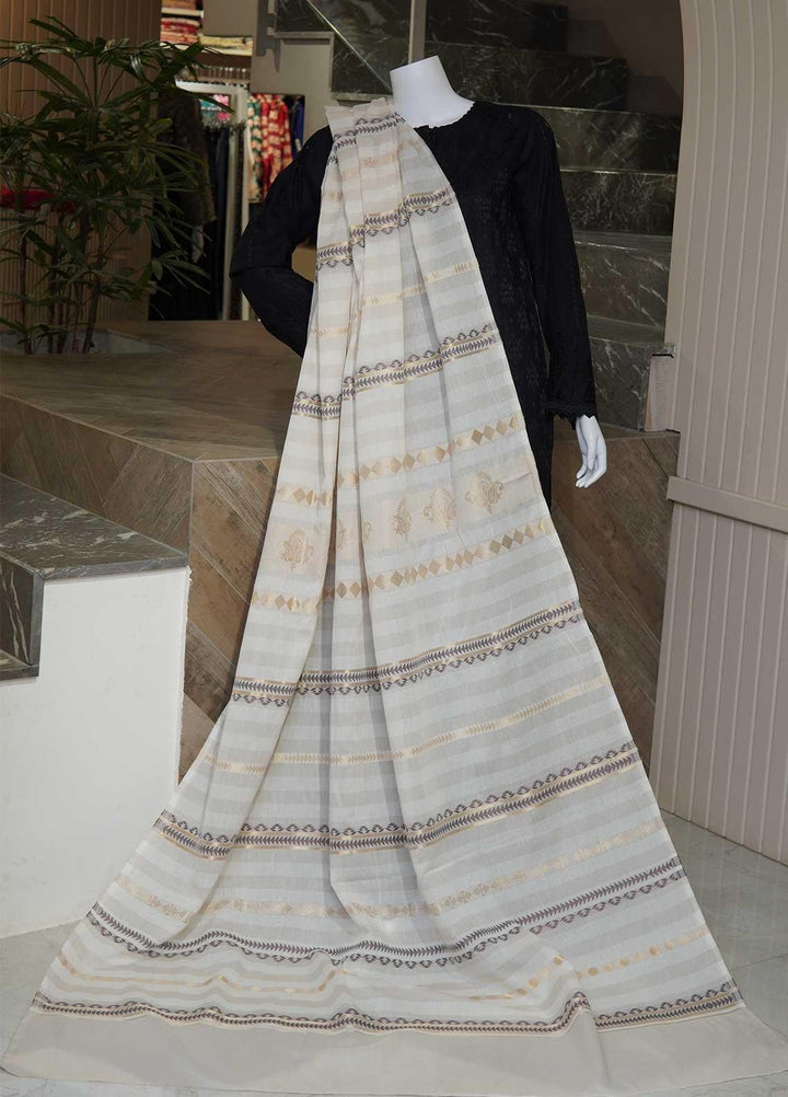Sanaulla Exclusive Range  Cotton Embroidered Chaddar D-08 Multi8 - Cotton Multani Chaddars