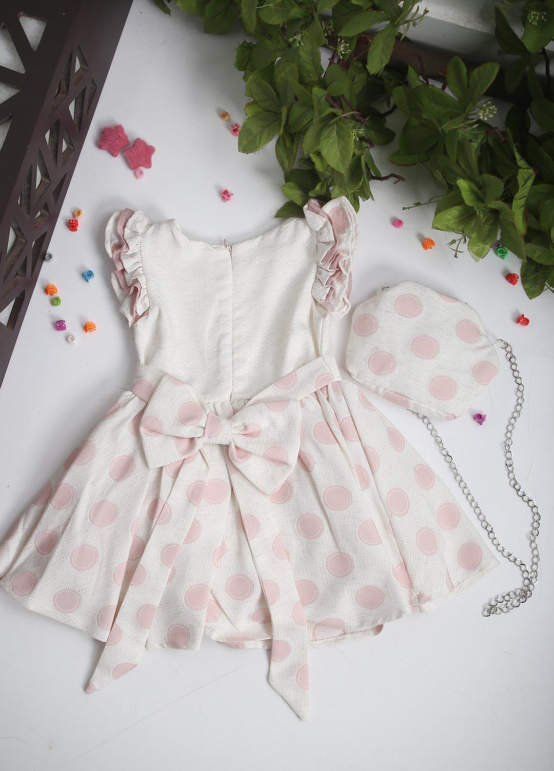 Sanaulla Exclusive Range  Fancy Girls Frocks -  4096 Pink