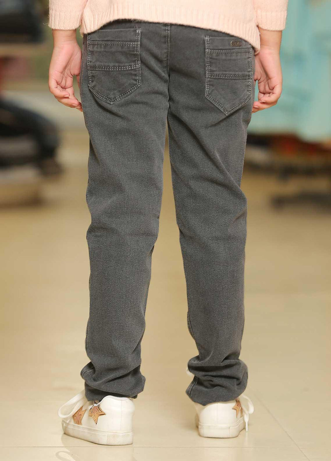 Sanaulla Exclusive Range  Casual Jeans for Boys -  119228 Dark Grey