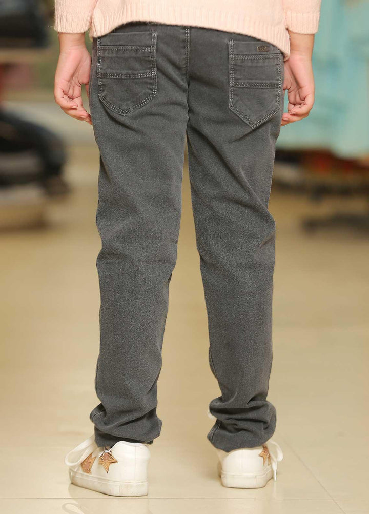 Sanaulla Exclusive Range  Casual Jeans for Boys -  119228 Dark Grey