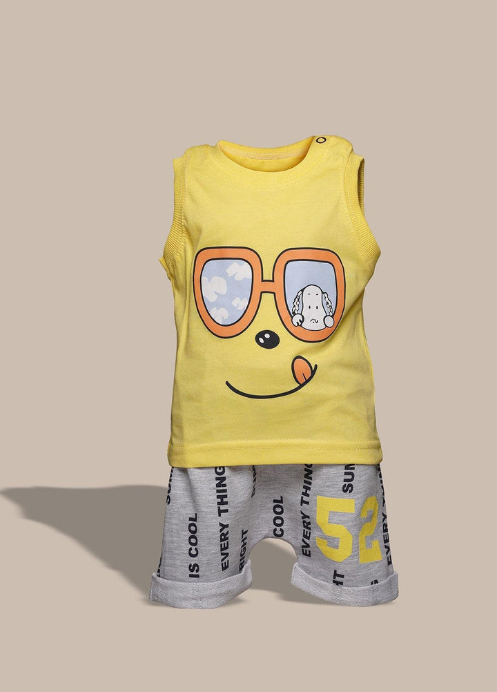 Sanaulla Exclusive Range  Fancy Suit for Boys -  351700 Yellow