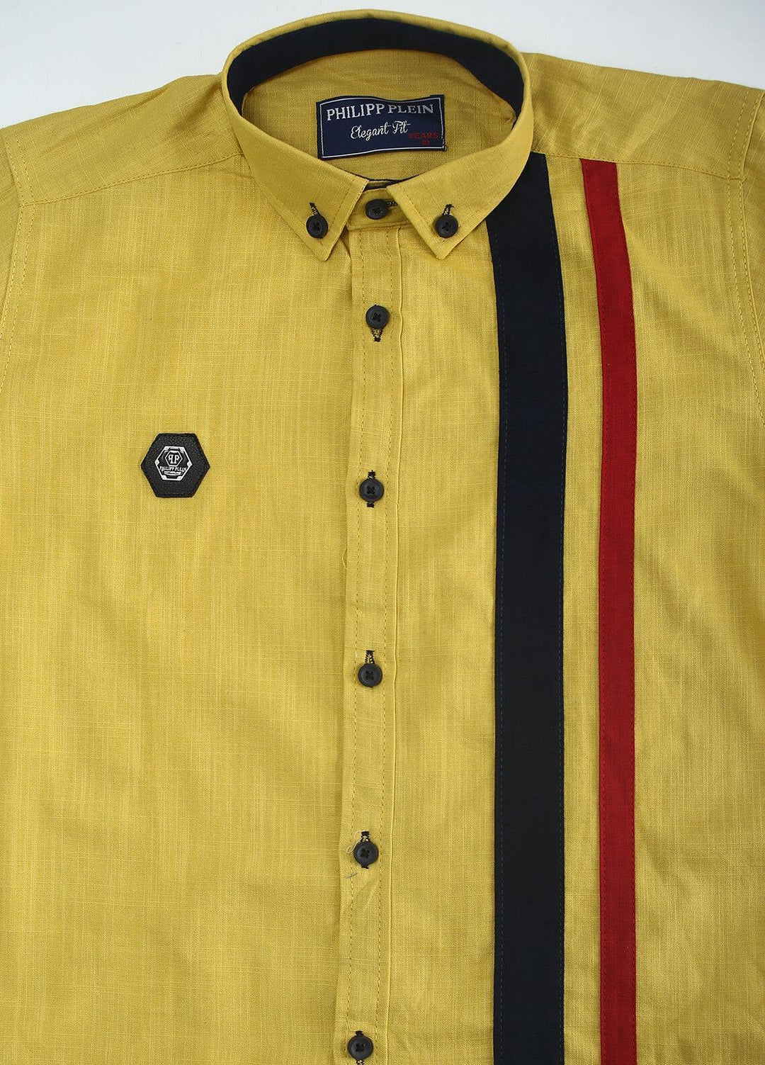 Sanaulla Exclusive Range Cotton Fancy Shirts for Boys -  2003 Yellow
