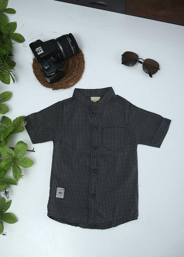 Sanaulla Exclusive Range Cotton Fancy Shirts for Boys -  2028 Green