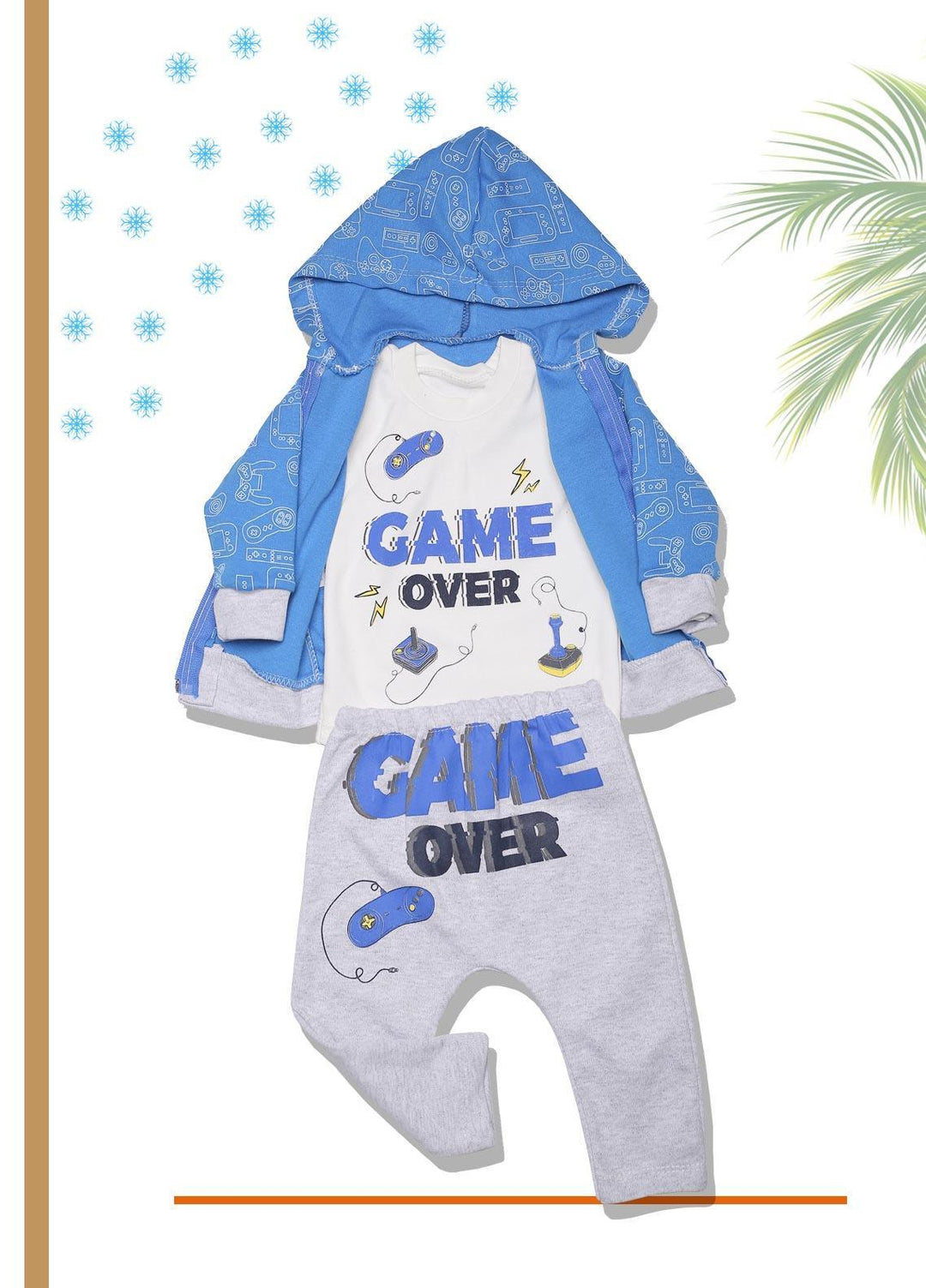 Sanaulla Exclusive Range  Fancy Boys Suit -  SU22KW  338026 Blue