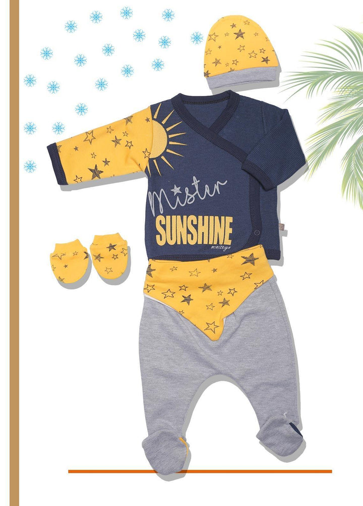 Sanaulla Exclusive Range  Fancy Suit for Boys -  SU22KW 101753 Dark Blue