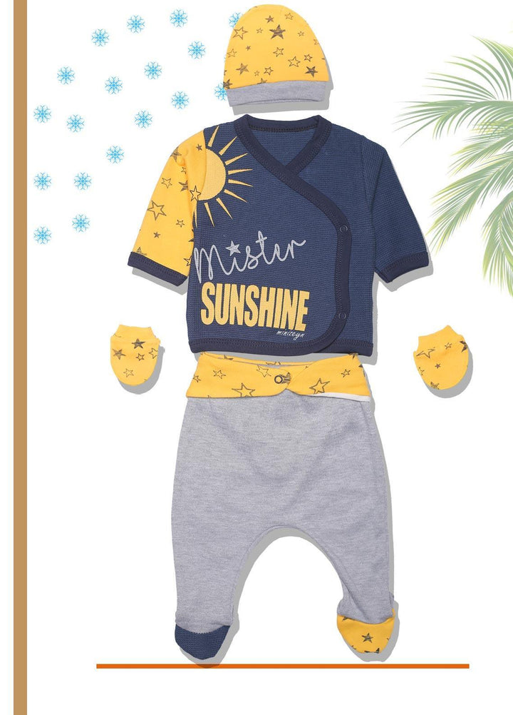 Sanaulla Exclusive Range  Fancy Suit for Boys -  SU22KW 101753 Dark Blue