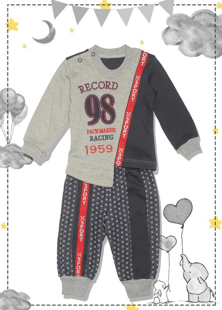Sanaulla Exclusive Range  Fancy Suit for Boys -  SU22KW 306656 Blue