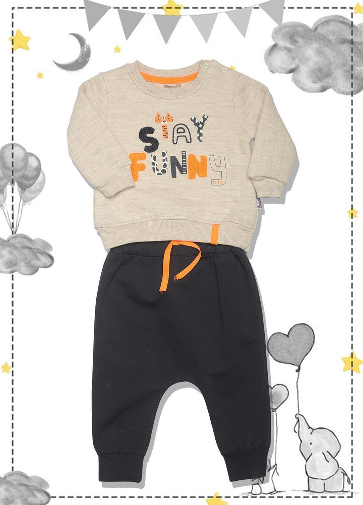 Sanaulla Exclusive Range  Fancy Suit for Boys -  SU22KW 340884 Grey2