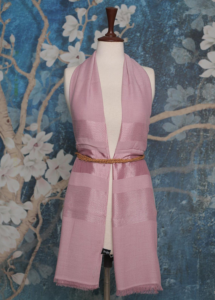 Sanaulla Exclusive Range    Scarves D-17 Pink - Ladies Scarves