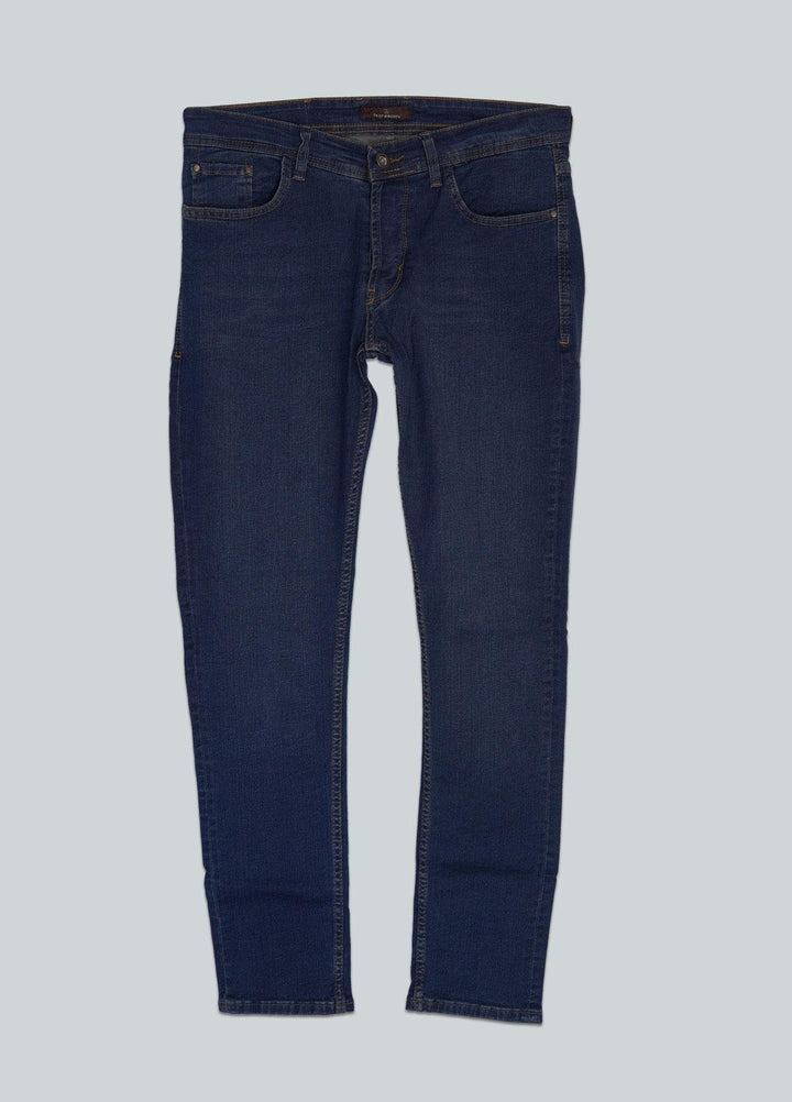 Sanaulla Exclusive Range Denim Casual Jeans for Men -  D-11 Dark Blue